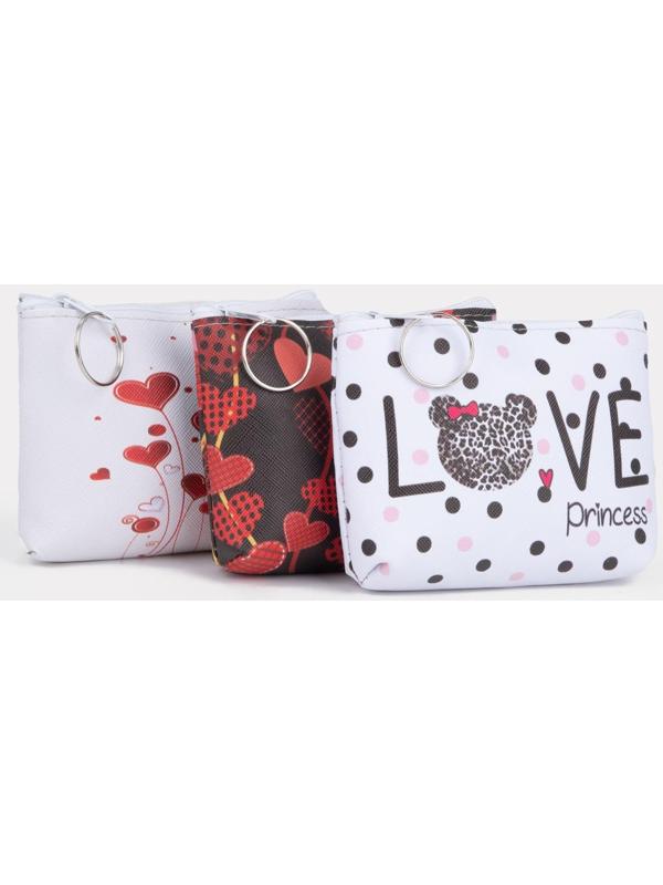 Кошелёк на молнии, цвет МИКС