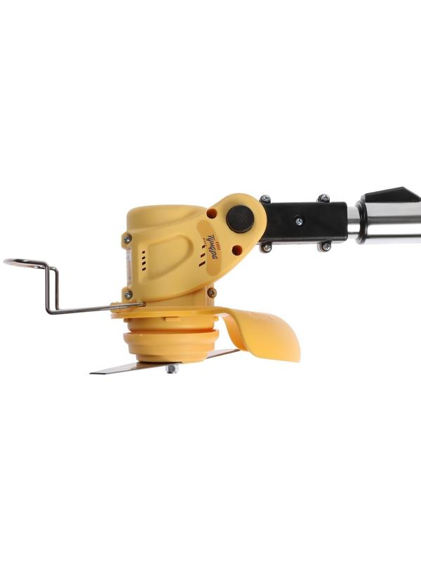 Триммер аккумуляторный ТУНДРА, 12 В, 300 Вт, 1.2 Ач, 12000 об/мин, телескопическая штанга