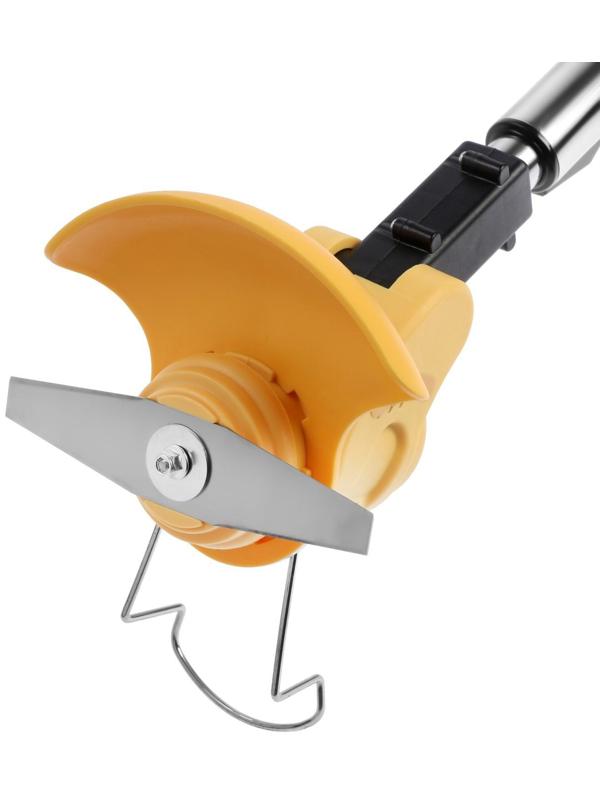 Триммер аккумуляторный ТУНДРА, 12 В, 300 Вт, 1.2 Ач, 12000 об/мин, телескопическая штанга