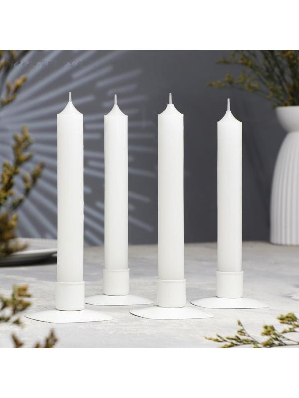 Набор свечей хозяйственных, 4 шт, 2,2х17 см, 5 ч, в коробке