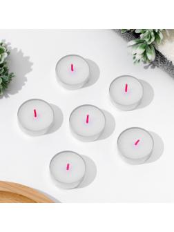 Набор свечей чайных в гильзе, 25 шт, без запаха