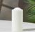 Свеча - столбик, 12х5,6 см, белая