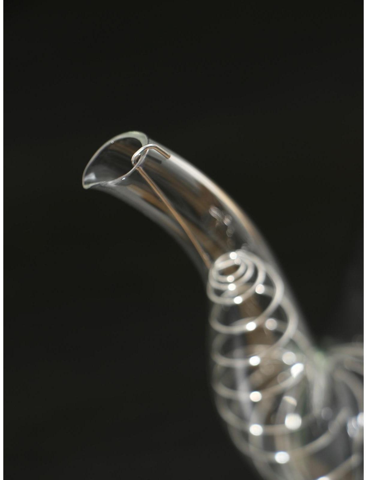 Чайник стеклянный заварочный с бамбуковой крышкой и металлическим фильтром BellaTenero «Бамбук», 600 мл, 19×11,3×12,2 см