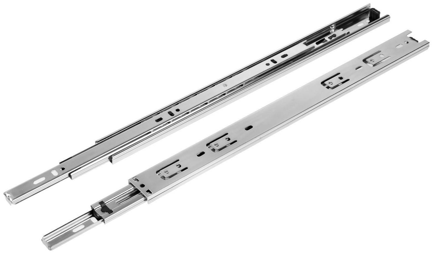 Шариковые направляющие, L=400 мм, Н=35 мм, толщина 0,6 мм. 2 шт.