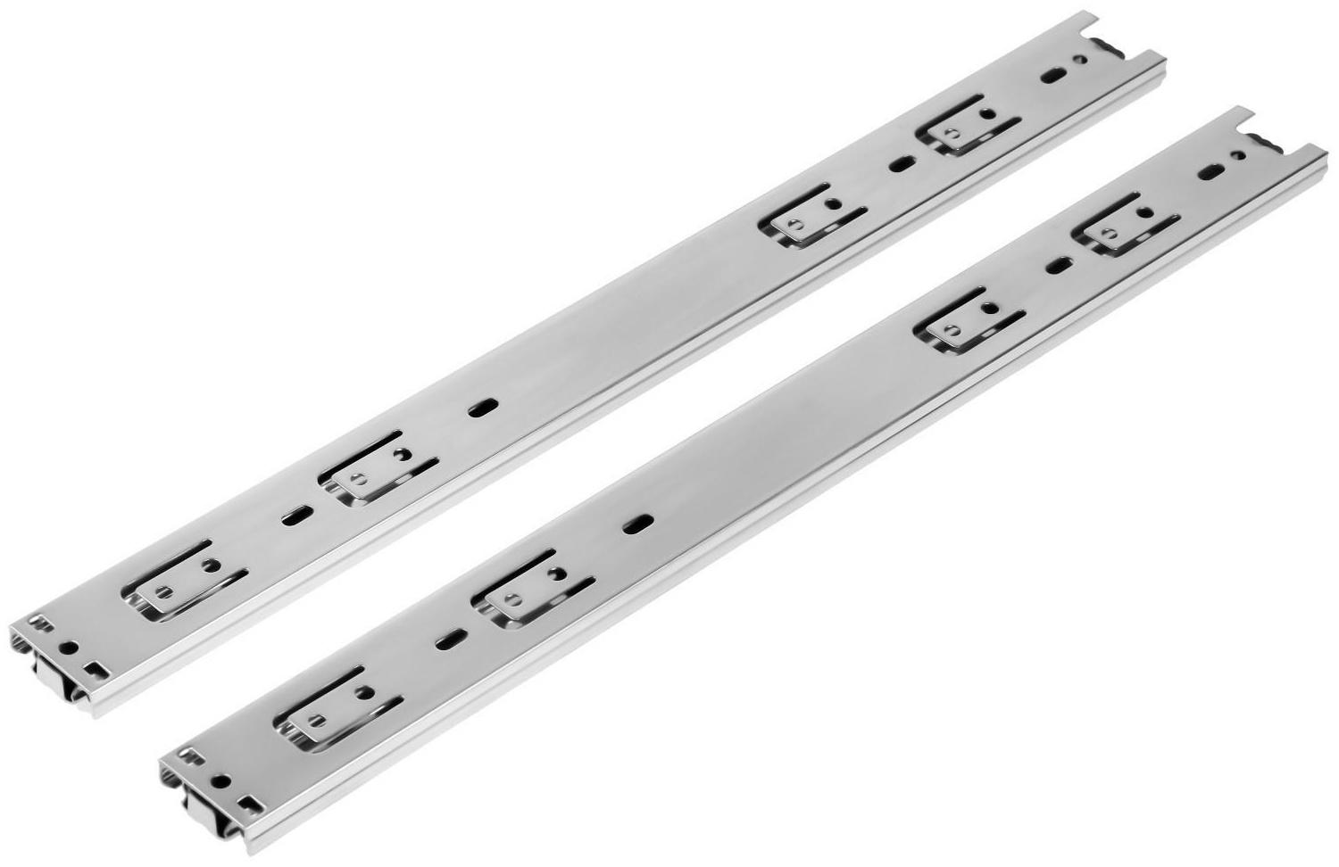 Шариковые направляющие, L=400 мм, Н=35 мм, толщина 0,6 мм. 2 шт.