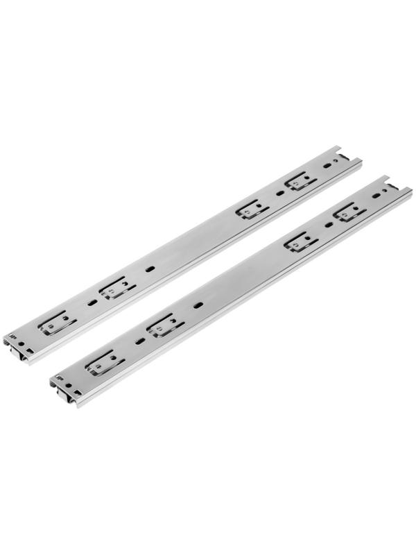 Шариковые направляющие, L=400 мм, Н=35 мм, толщина 0,6 мм. 2 шт.