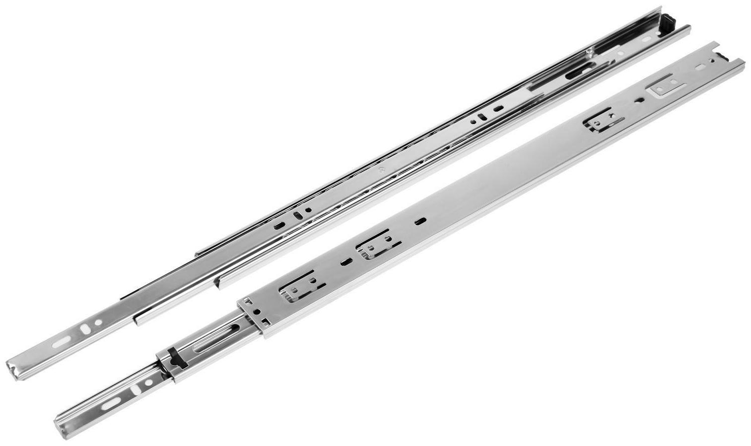 Шариковые направляющие, L=450 мм, Н=35 мм, толщина 0,6 мм. 2 шт.