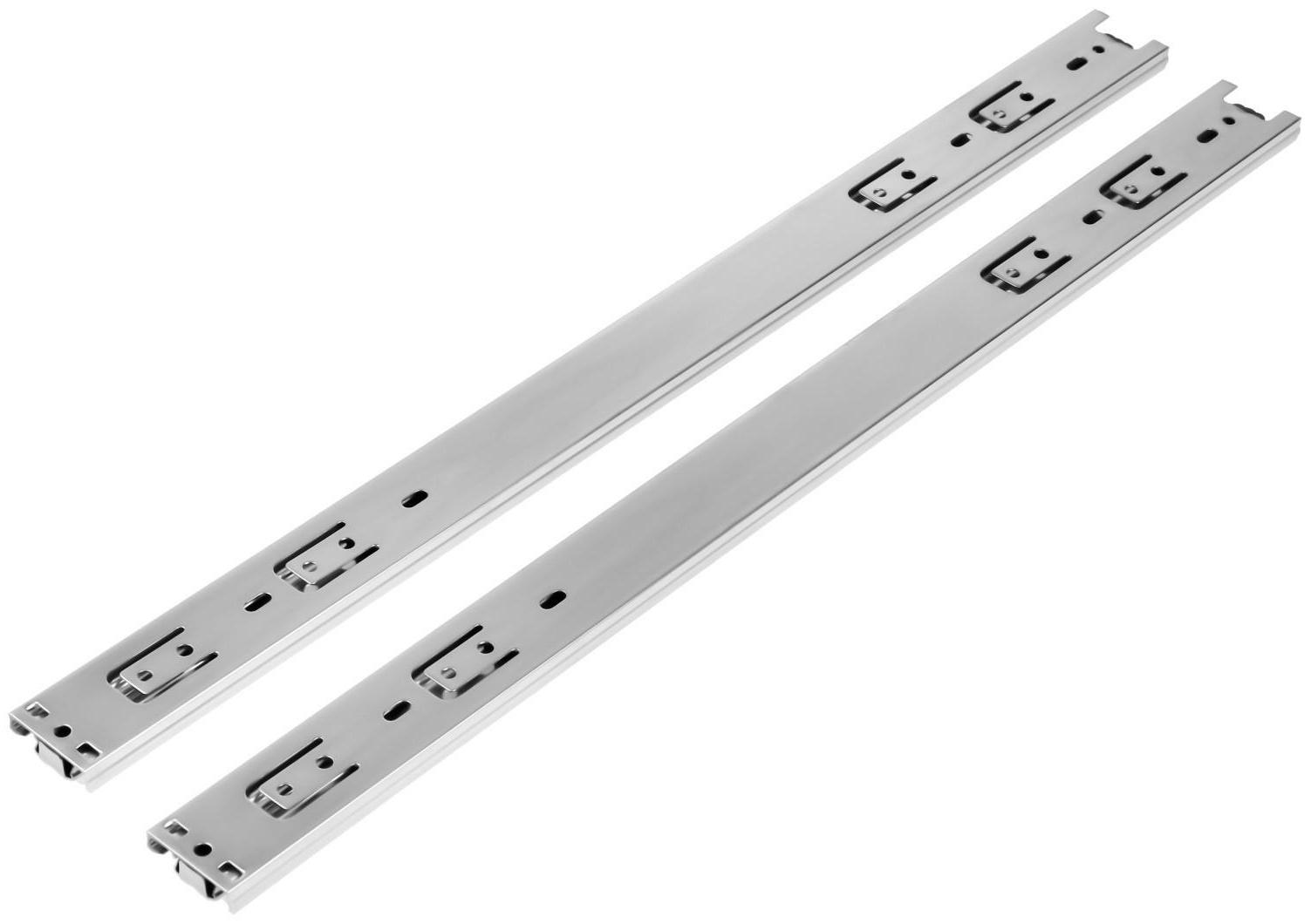 Шариковые направляющие, L=500 мм, Н=35 мм, толщина 0,6 мм. 2 шт.