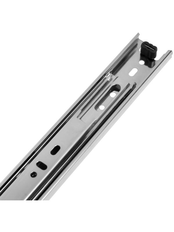 Шариковые направляющие, L=500 мм, Н=35 мм, толщина 0,6 мм. 2 шт.