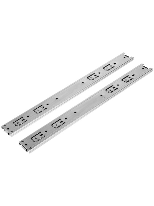 Шариковые направляющие, L=450 мм, Н=42 мм, толщина 0,7 мм. 2 шт.