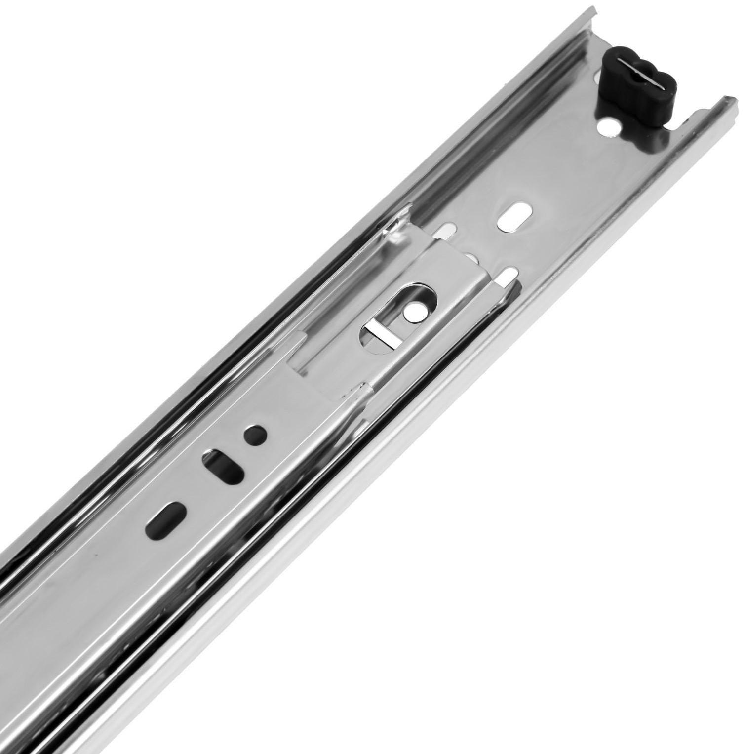 Шариковые направляющие, L=500 мм, Н=42 мм, толщина 0,7 мм. 2 шт.