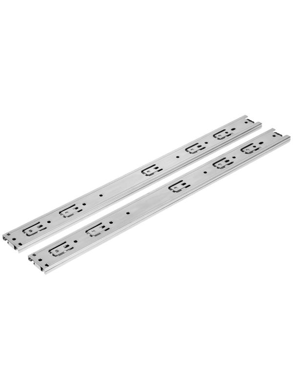 Шариковые направляющие, L=500 мм, Н=42 мм, толщина 0,7 мм. 2 шт.