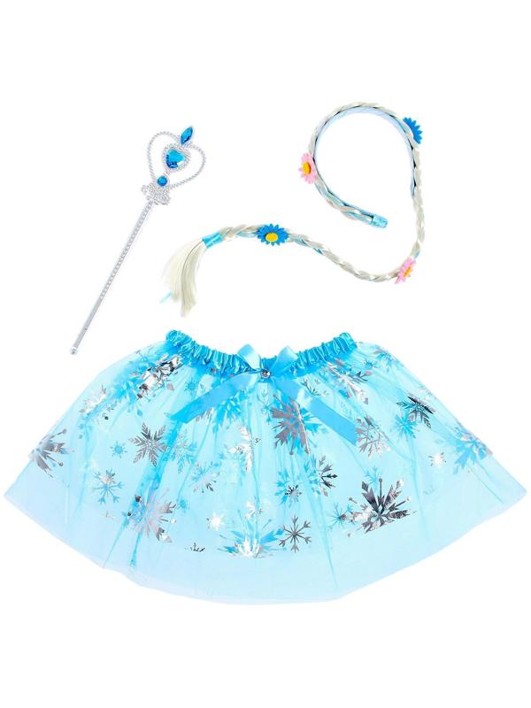 Карнавальный набор «Принцесса» 3 предмета: ободок, жезл, юбка