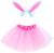 Карнавальный набор «Зайка» 2 предмета: юбка, ободок, цвет розовый