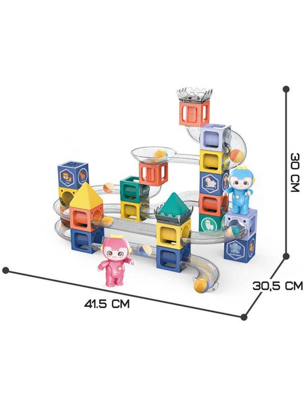 Конструктор магнитный «Марблс», 52 детали