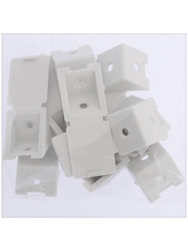 Уголок монтажный, цвет белый