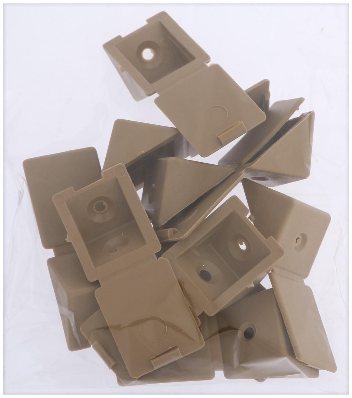 Уголок монтажный, цвет бук