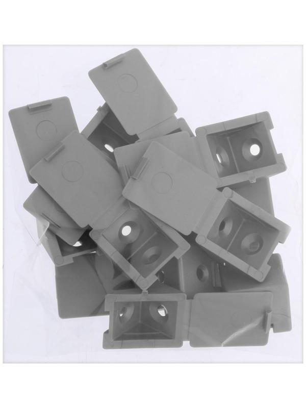 Уголок монтажный, цвет серый