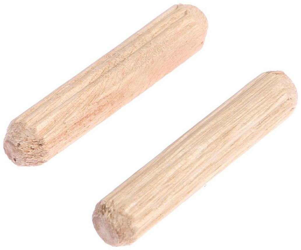 Шкант 6х30мм с насечкой, бук, 2000 шт