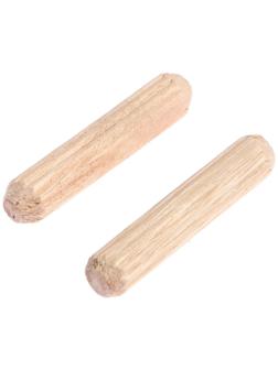 Шкант 6х30мм с насечкой, бук, 2000 шт