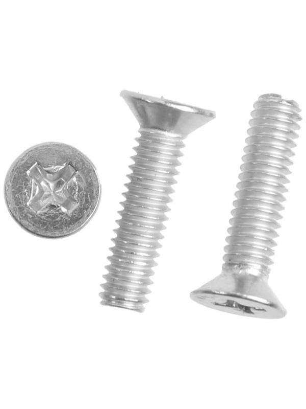 Винт DIN965, 4х16 мм, потай, цинк, 2000 шт.