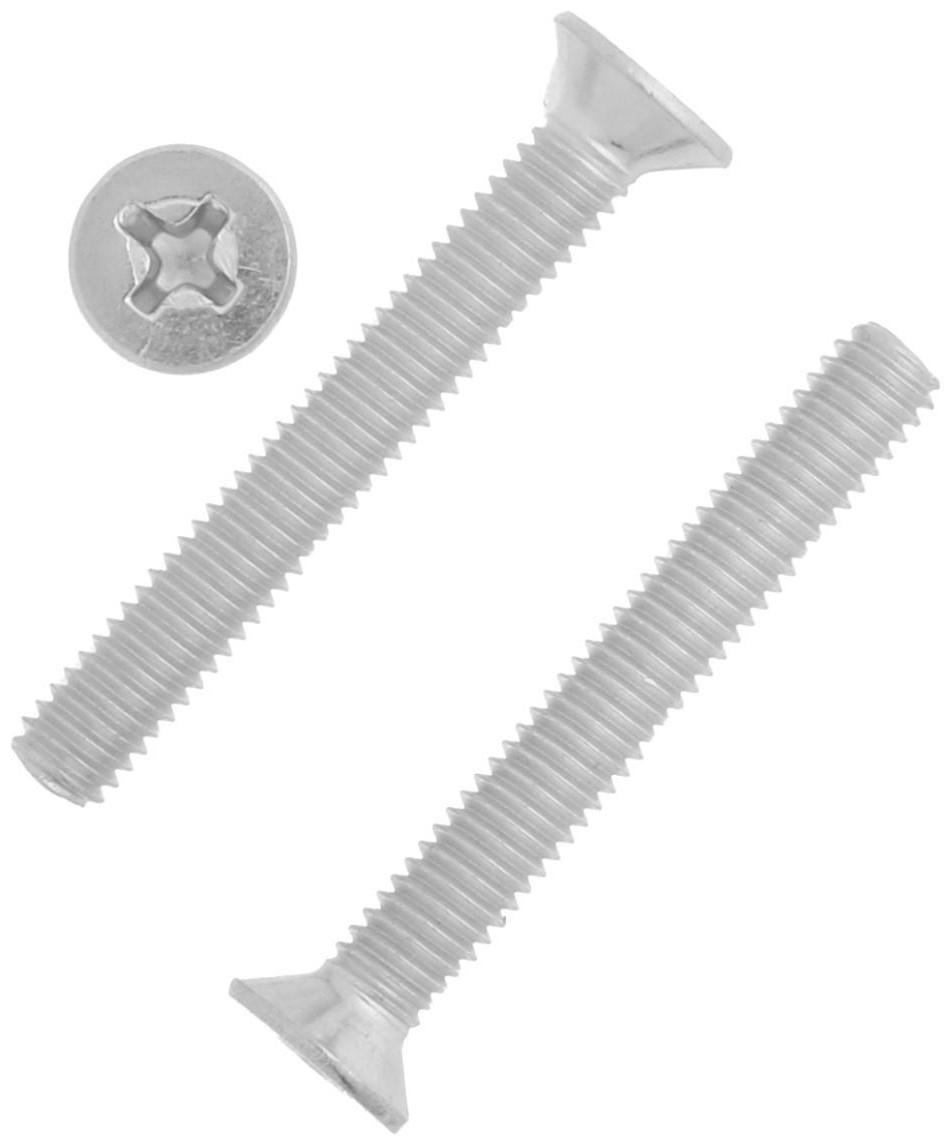 Винт DIN965, 4х30 мм, потай, цинк, 1000 шт.