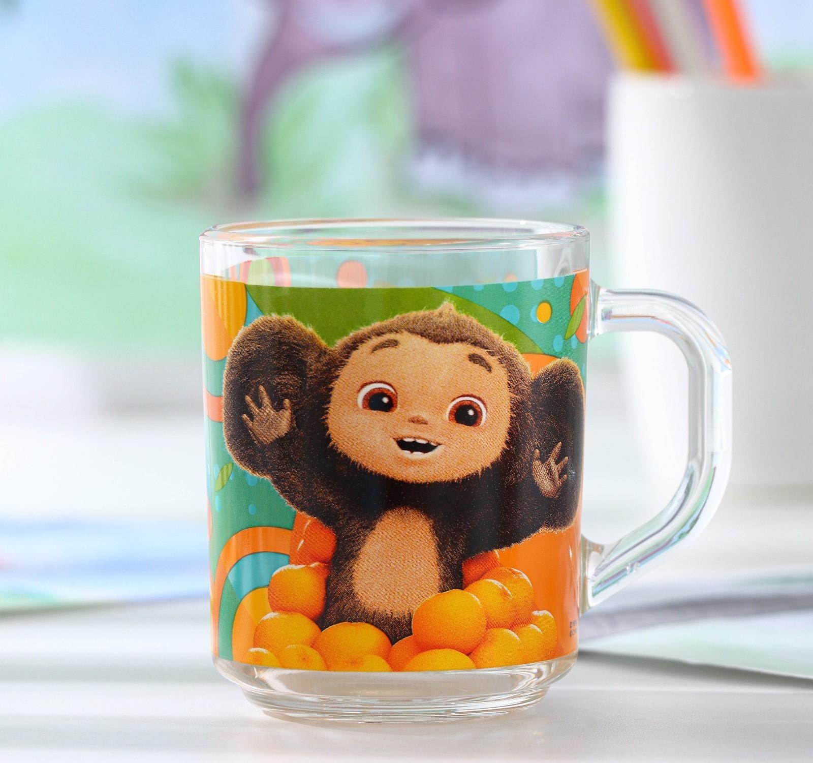 Кружка детская «Чебурашка», 230 мл