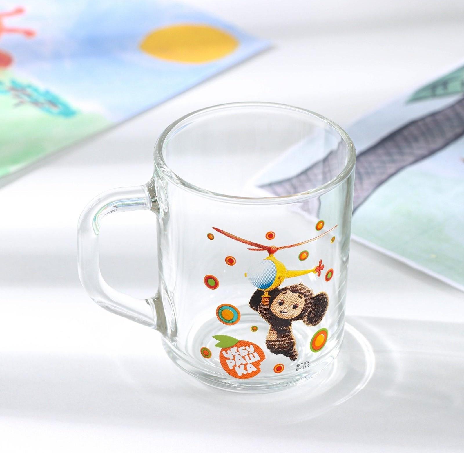 Кружка детская «Чебурашка», 230 мл