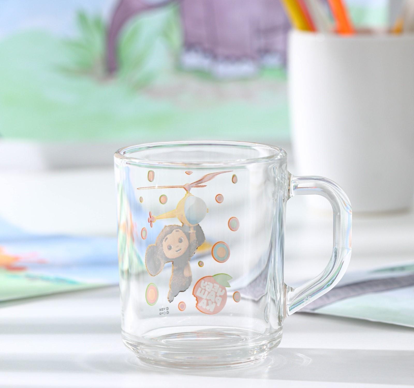 Кружка детская «Чебурашка», 230 мл