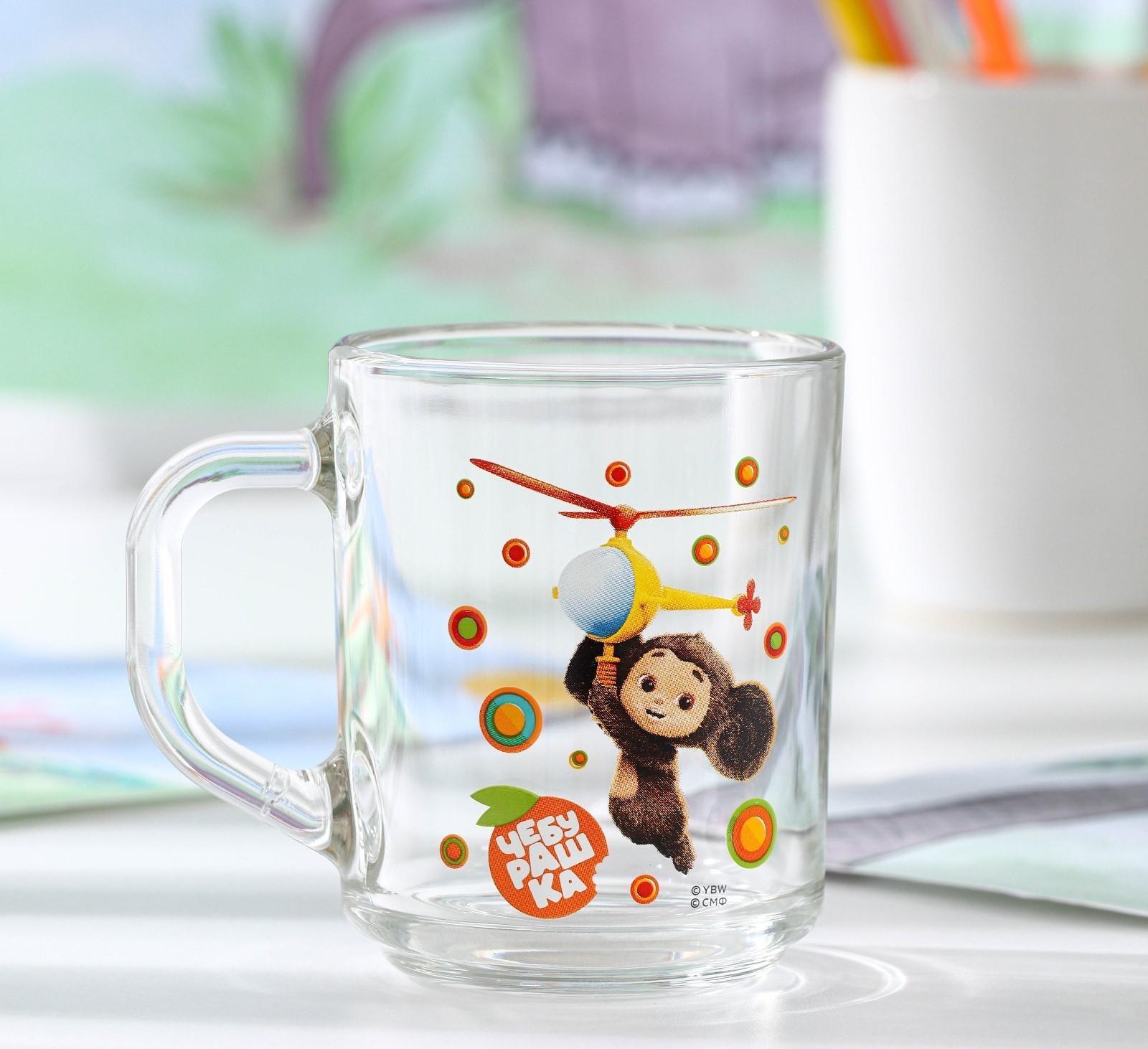 Кружка детская «Чебурашка», 230 мл