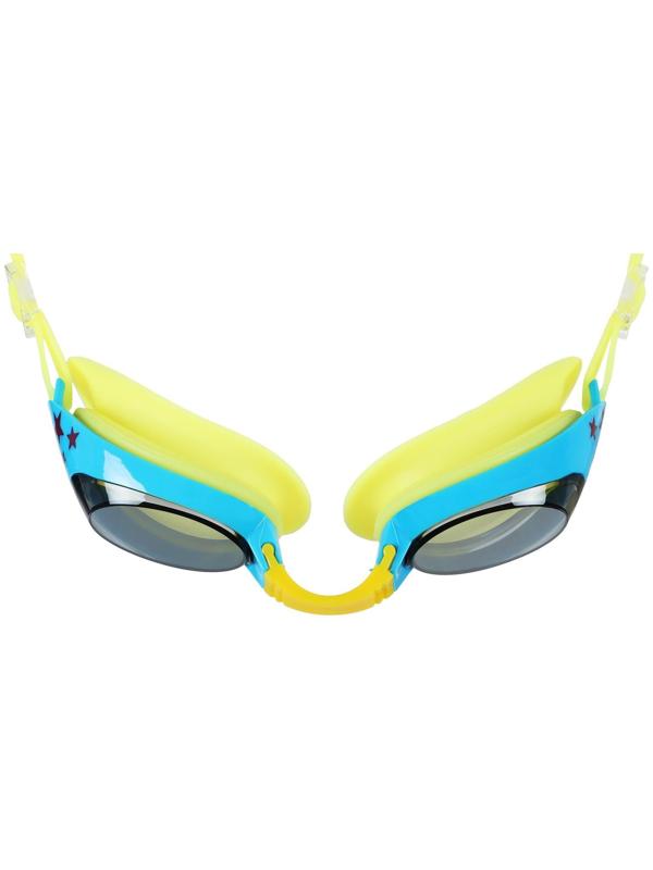 Очки для плавания, детские + беруши, цвет жёлтый