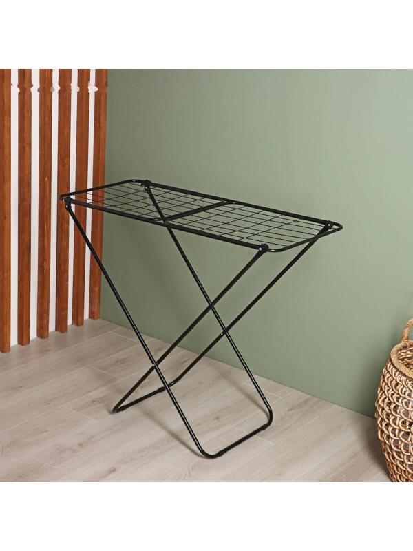 Сушилка для белья Доляна, рабочая длина 16 м, цвет чёрный