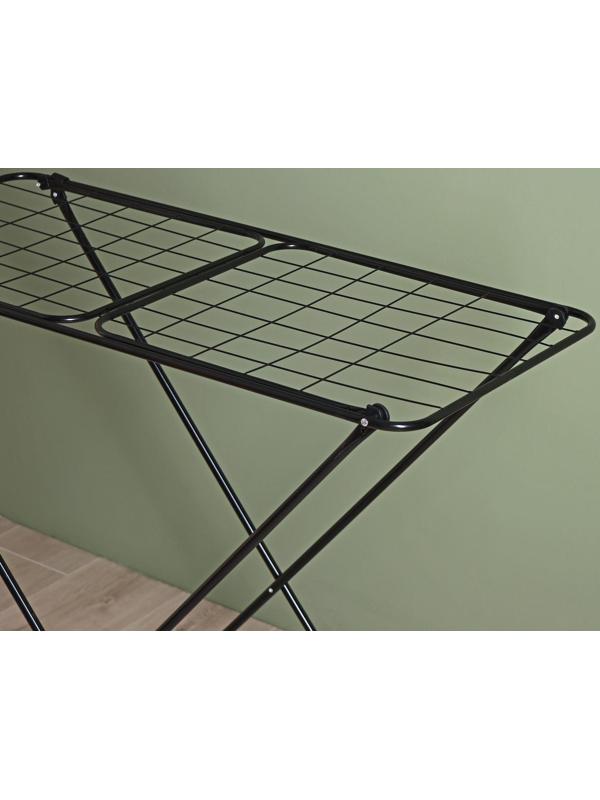 Сушилка для белья Доляна, рабочая длина 16 м, цвет чёрный