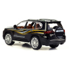 Металлическая машинка Model Car 1:24 «Toyota Land Cruiser Prado» 5524, 21 см., инерционная, свет, звук / Черный