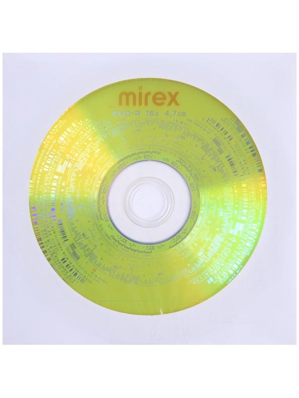 Диск DVD-R Mirex Brand, 16x, 4.7 Гб, конверт, 1 шт