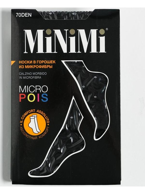 Носки женские MICRO POIS 70 ден, цвет чёрный (nero), размер 36-40