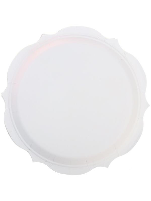 Тарелки бумажные «С днём рождения», в наборе 6 штук, цвет золото