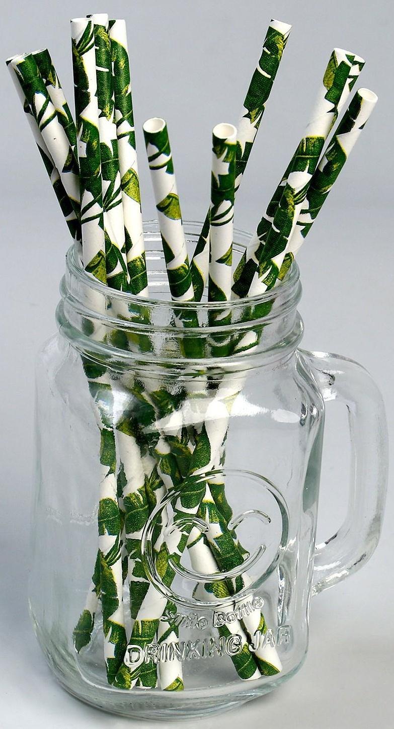 Трубочки для коктейля «Тропики», в наборе 12 штук