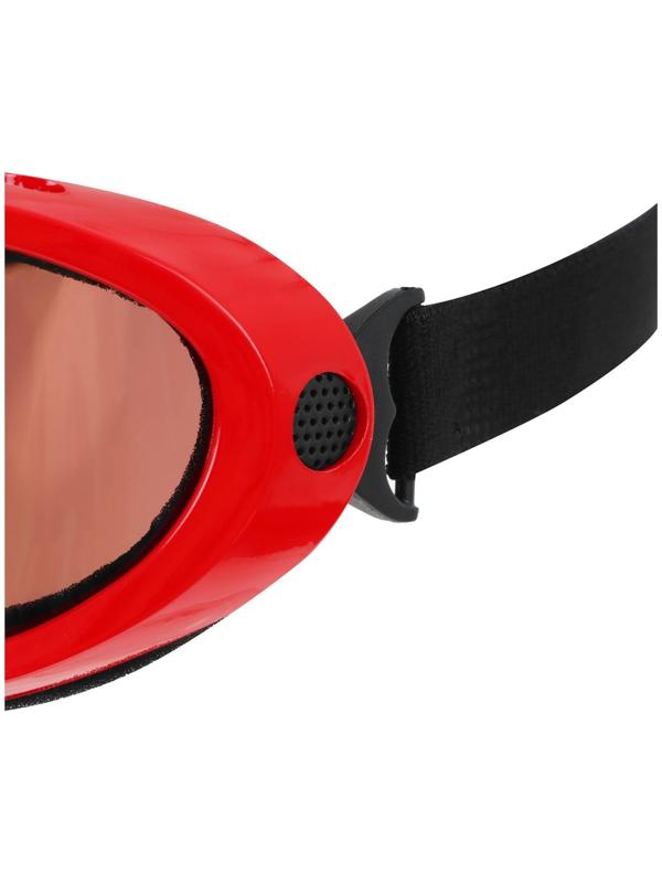 Маска горнолыжная ONLYTOP, цвет красный