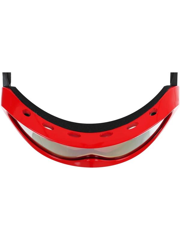 Маска горнолыжная ONLYTOP, цвет красный