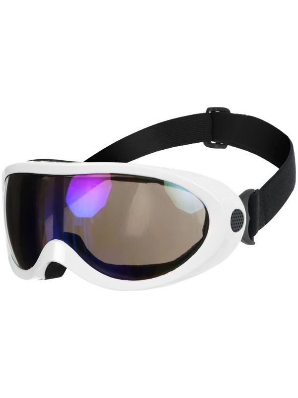 Маска горнолыжная ONLYTOP, цвет белый
