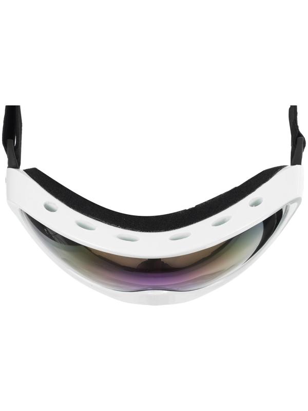 Маска горнолыжная ONLYTOP, цвет белый