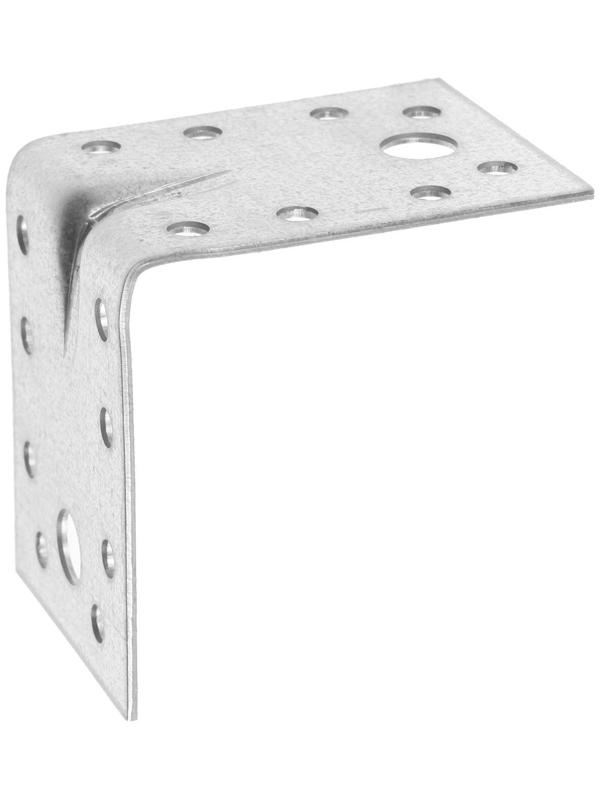 Уголок крепежный усиленный ТУНДРА krep, 65х65х50х2 мм, в упаковке 50 шт.