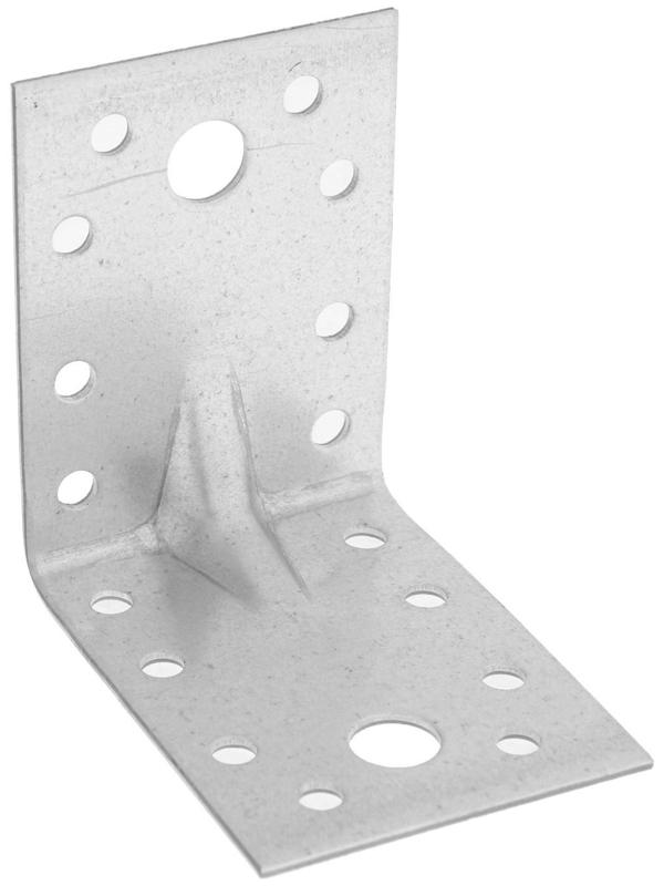 Уголок крепежный усиленный ТУНДРА krep, 65х65х50х2 мм, в упаковке 50 шт.