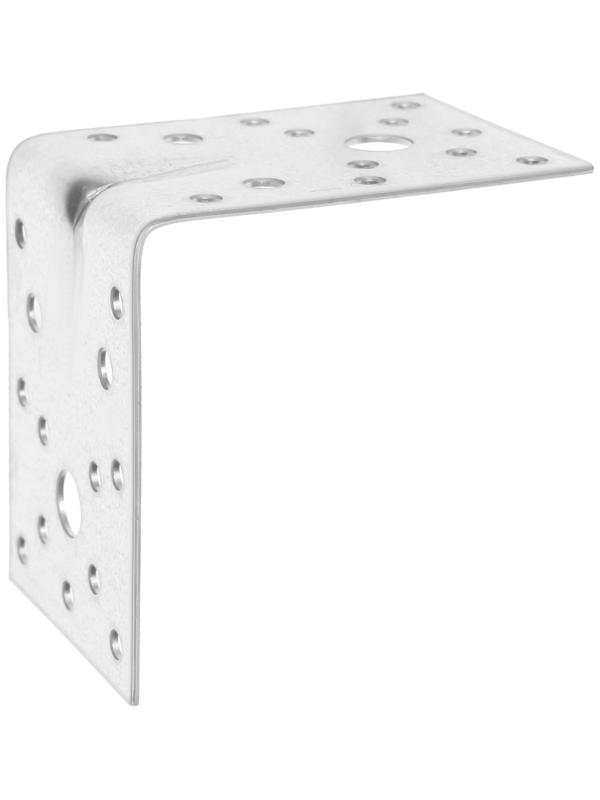 Уголок крепежный усиленный ТУНДРА krep, 85х85х60х2 мм, в упаковке 25 шт.