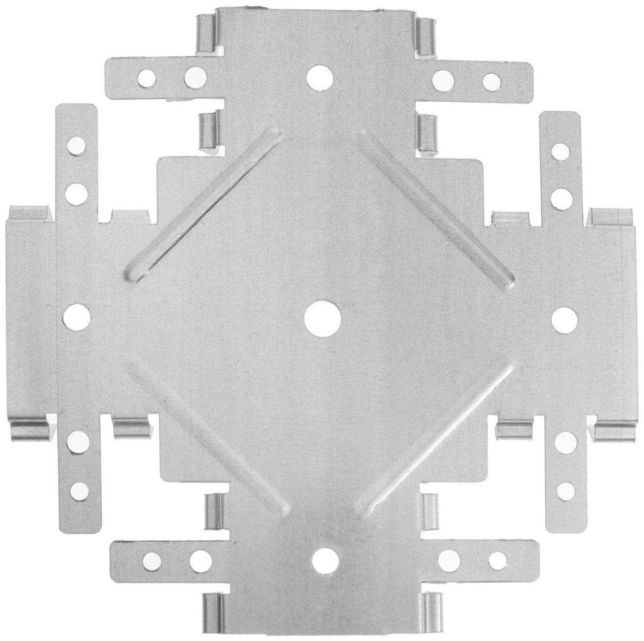 Краб соединительный для профиля ТУНДРА krep, 60х27х0.55 мм, в упаковке 50 шт.