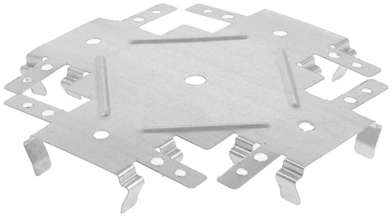 Краб соединительный для профиля ТУНДРА krep, 60х27х0.55 мм, в упаковке 50 шт.