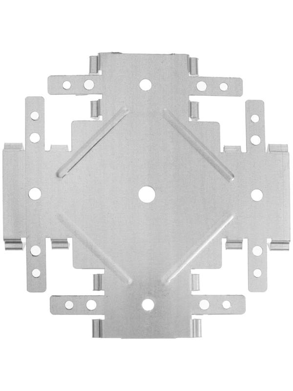 Краб соединительный для профиля ТУНДРА krep, 60х27х0.55 мм, в упаковке 50 шт.