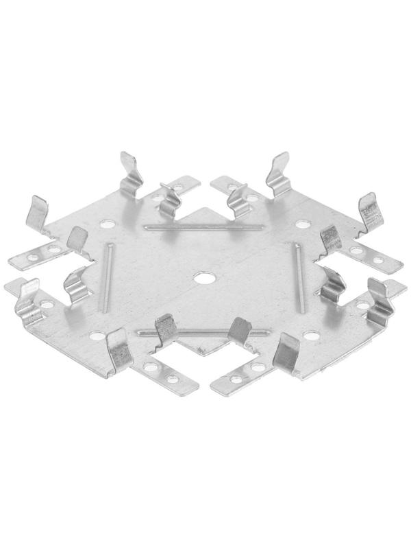 Краб соединительный для профиля ТУНДРА krep, 60х27х0.9 мм, в упаковке 50 шт.