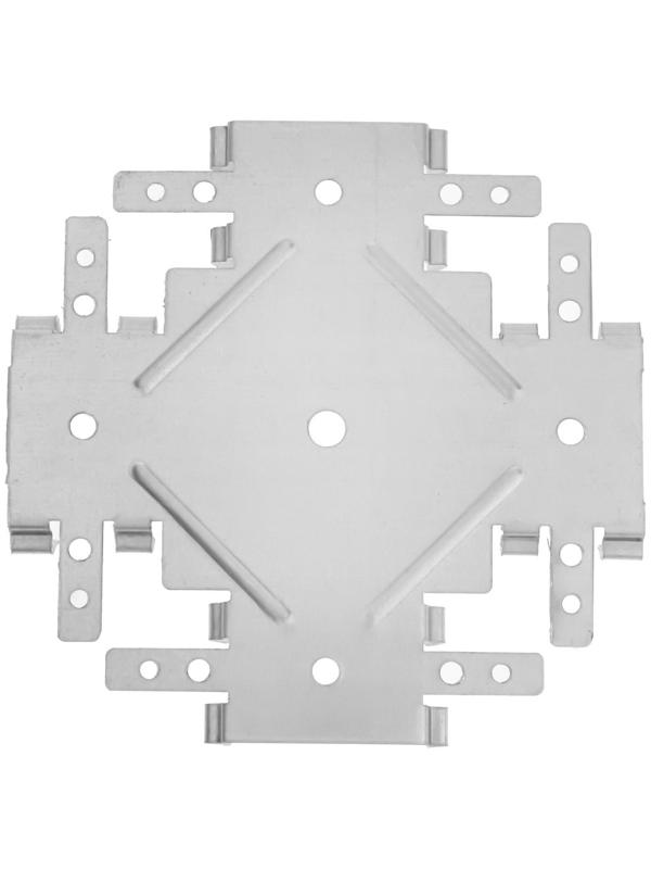 Краб соединительный для профиля ТУНДРА krep, 60х27х0.9 мм, в упаковке 50 шт.